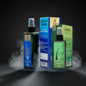 Neo Hair Lotion & Neo Hair Shampoo Set | Herbal Hair Growth & Anti-Hair Loss Solution – Made in Thailand